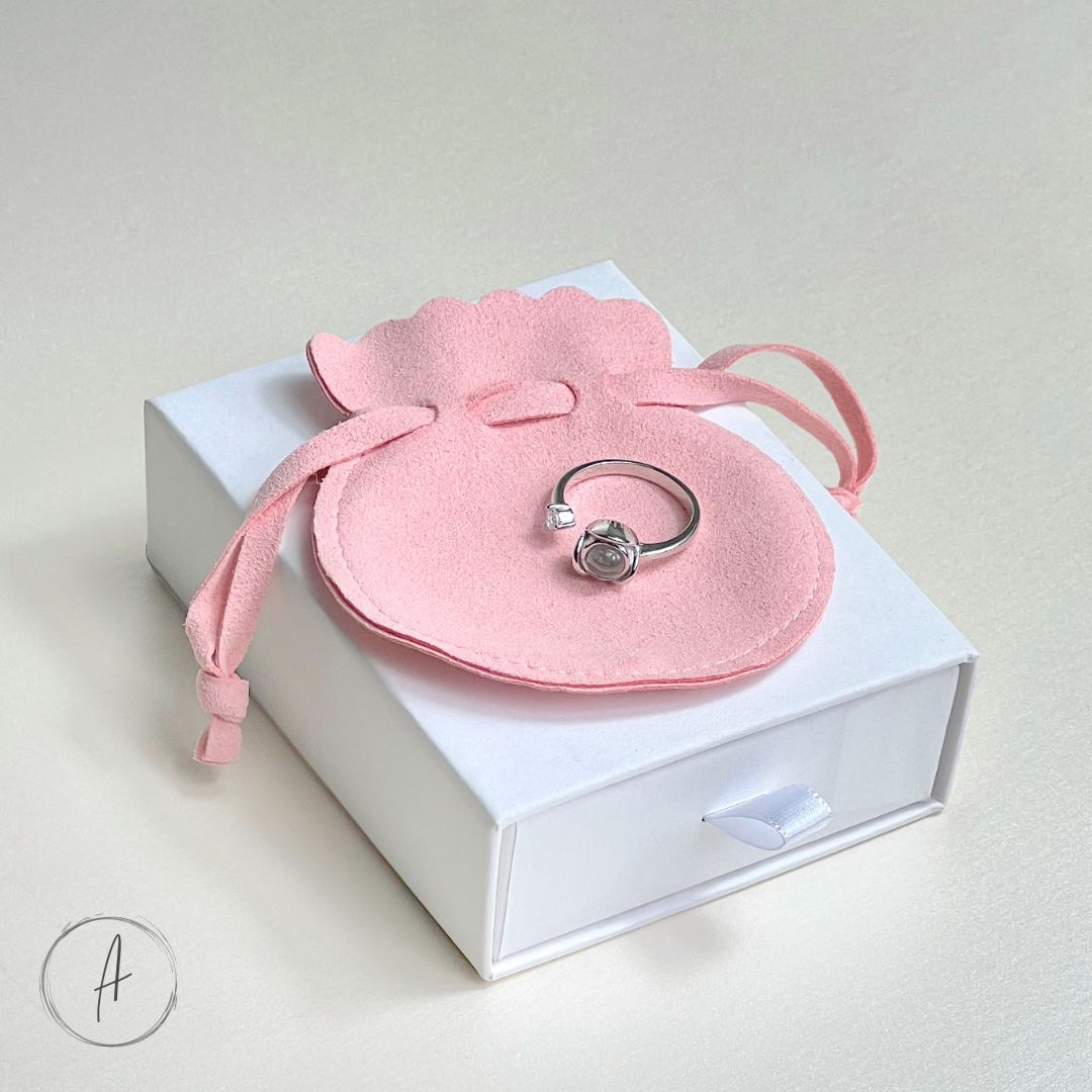 Anillo de Promesa Edicion "Rose" Plata 925