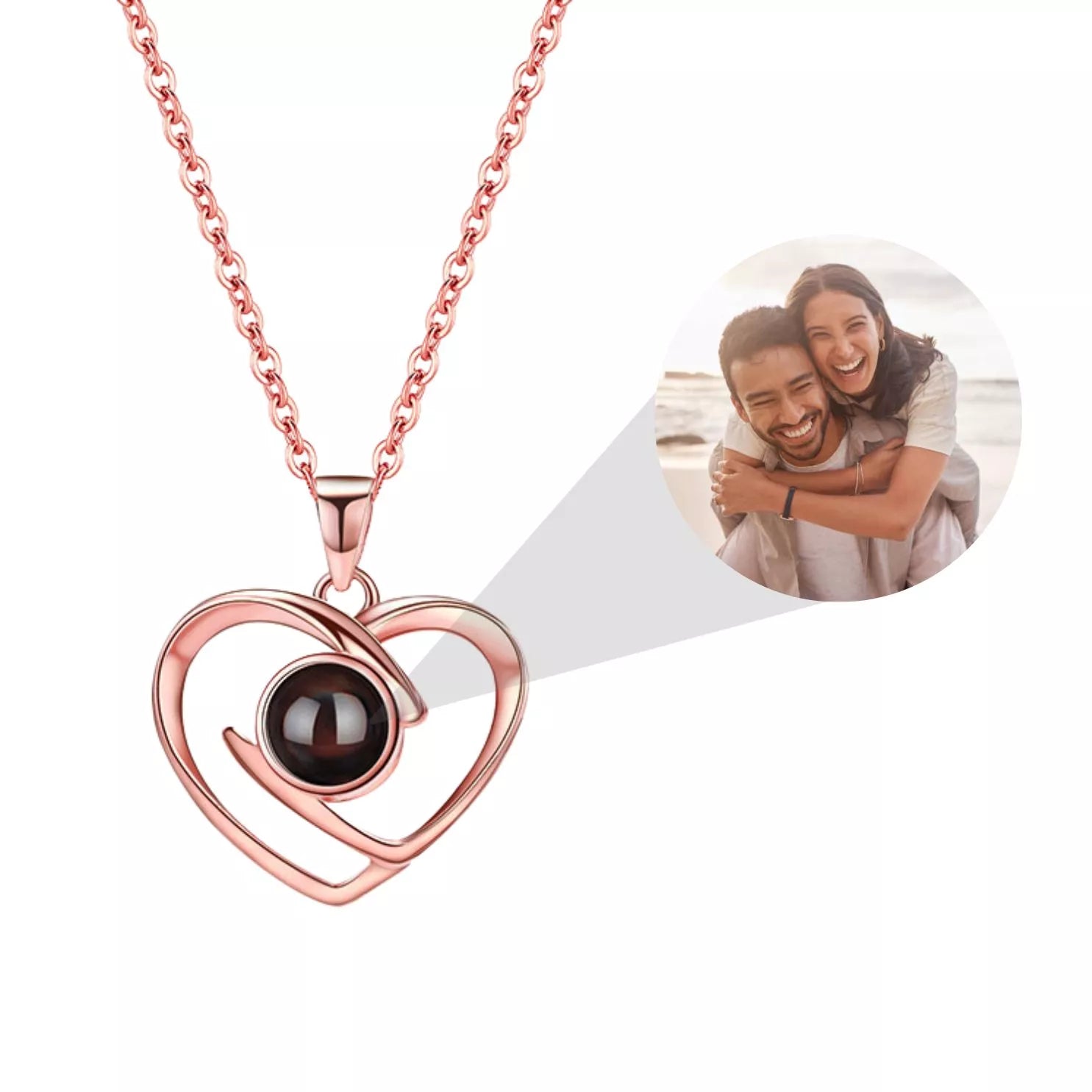 Collar de Corazón modelo "Alma" en Plata 9.25