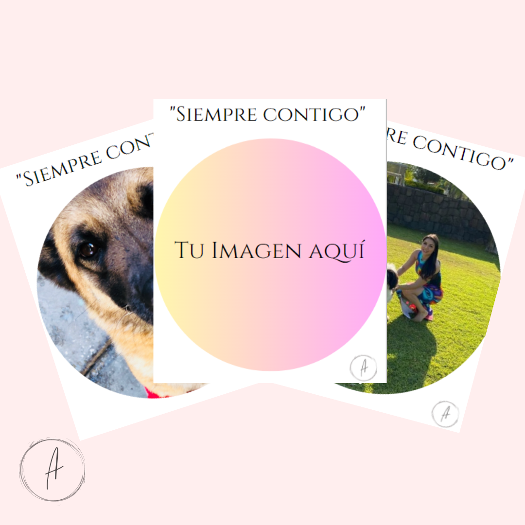 GRATIS "Personalización Especial con Tú Imagen"