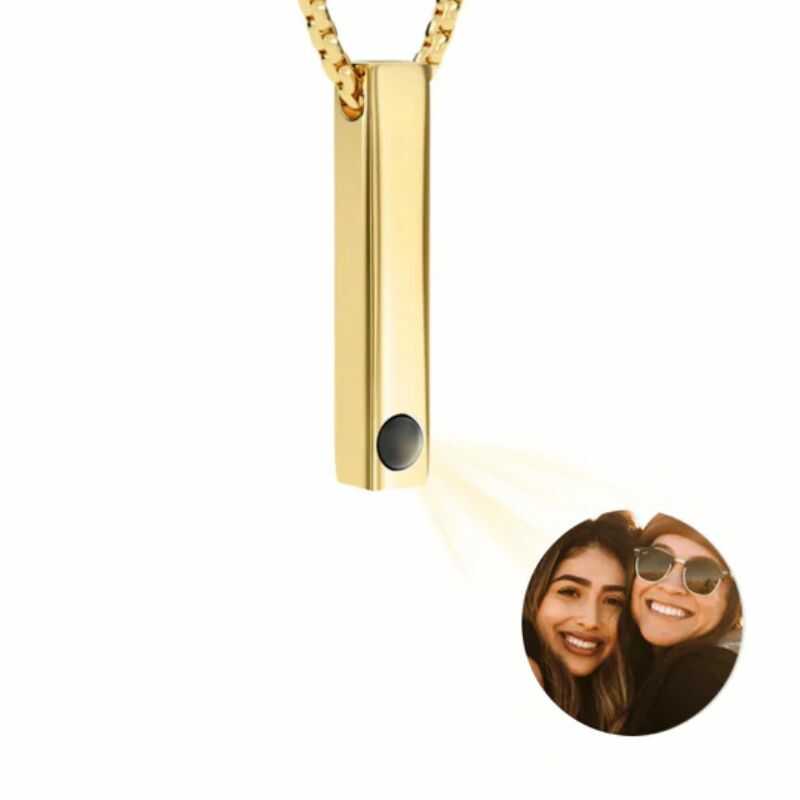 Collar Personalizado "Barra Minimalista" Único en Colombia